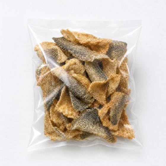 包裝炸魚皮